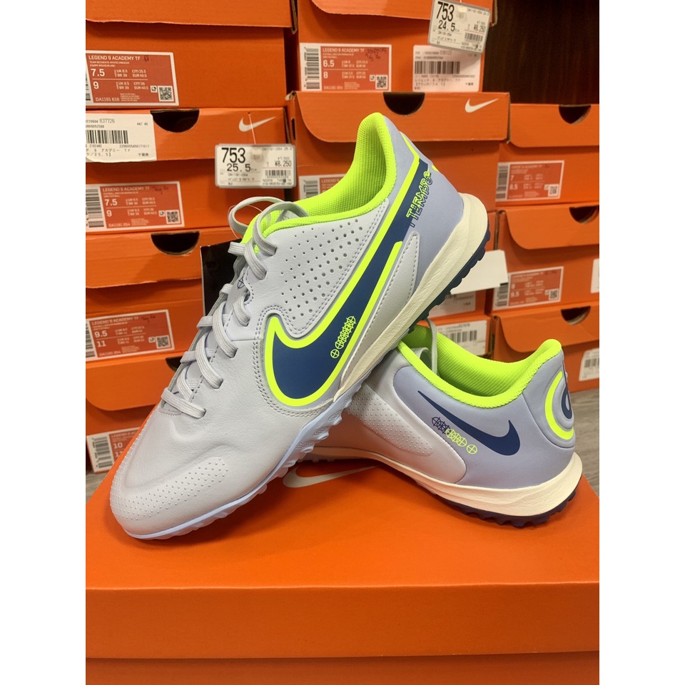GIÀY NIKE TIEMPO LEGEND 9 ACADEMY TF - DA1191-054 - TRẮNG/XANH