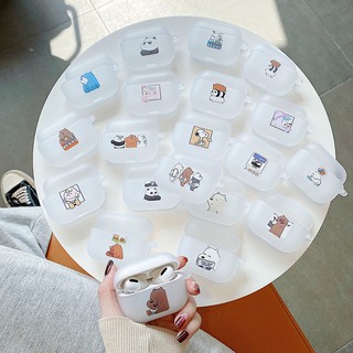 Vỏ Bảo Vệ Hộp Sạc Tai Nghe Bluetooth Apple Airpods pro 1 / 2 Bằng Silicon Họa Tiết Hoạt Hình Snoopy Stella Dễ Thương