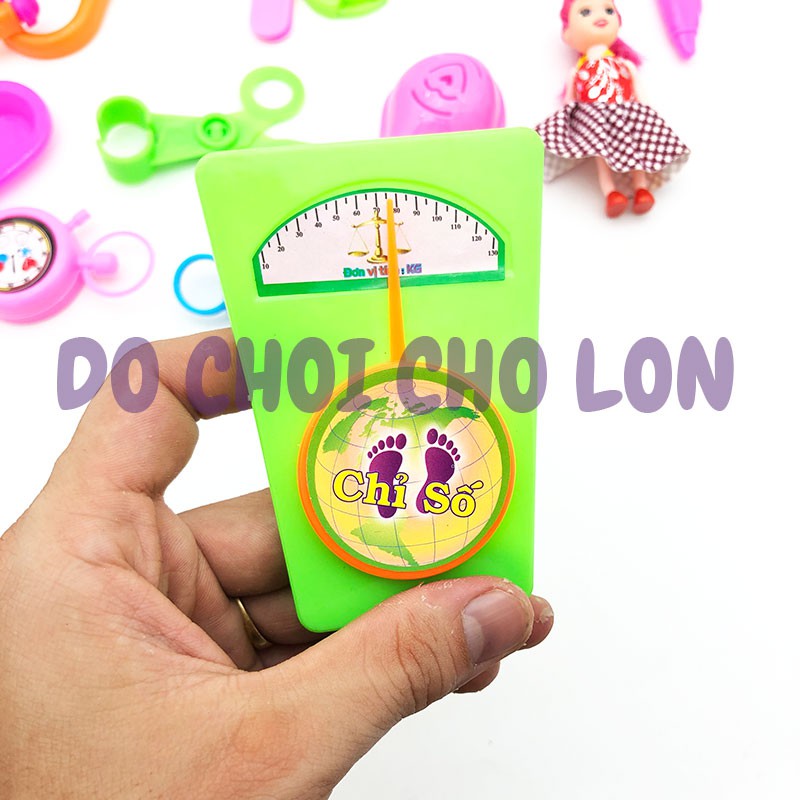 Đồ chơi rổ bé tập làm bác sĩ 15 món bằng nhựa 6868