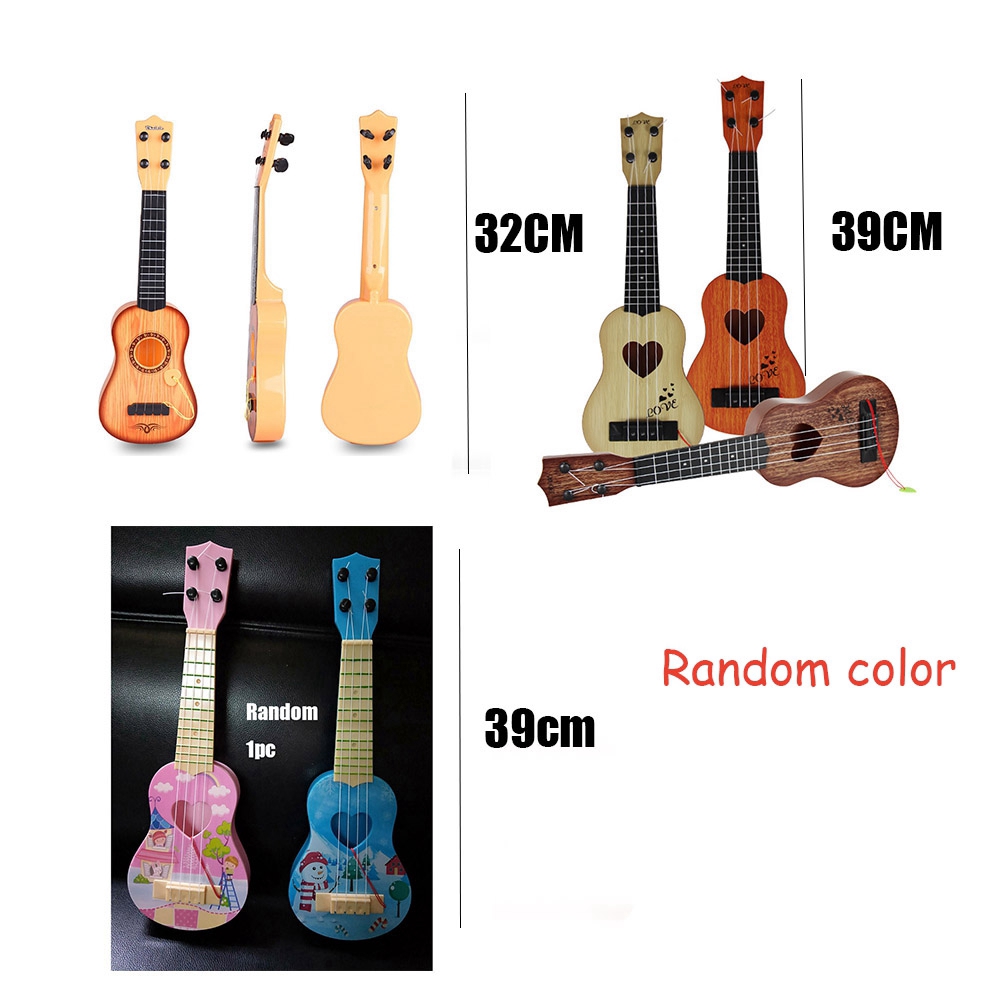 Đàn Ukulele đồ chơi chất lượng cao màu sắc ngẫu nhiên cho bé