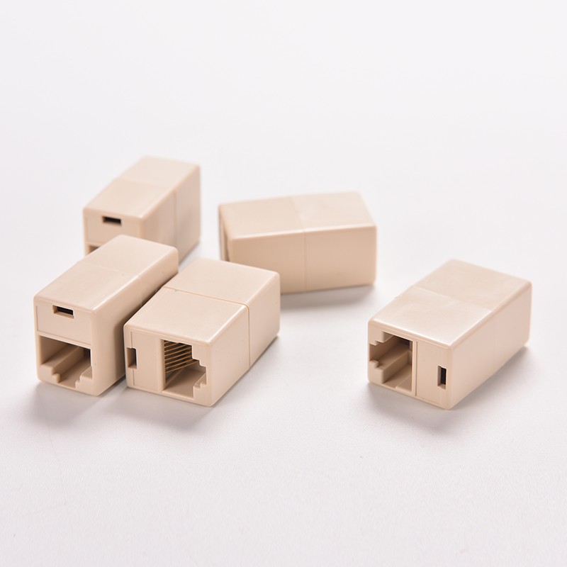 Set 5 Đầu Nối Dây Cáp Mạng Lan Rj45 Cat5 Chuyên Dụng