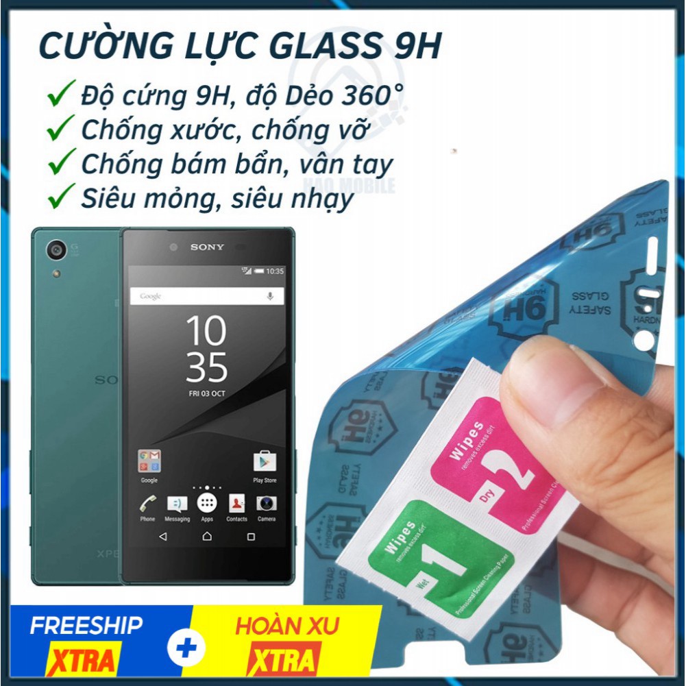 Dán cường lực dẻo cho Sony Z, Z1, Z2, Z3, Z4, Z5, Z5 Premium