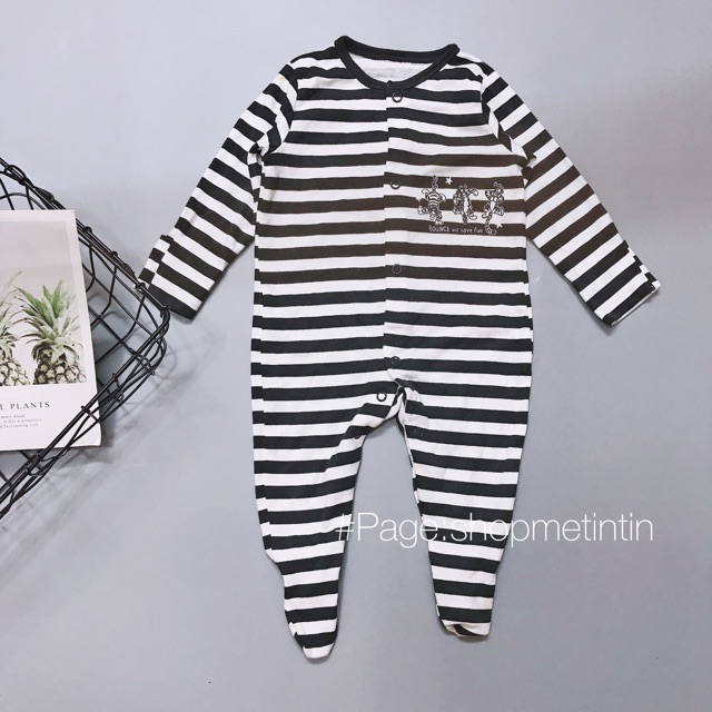 Body liền tất cho bé ( kẻ hình ngực 3m,24m)