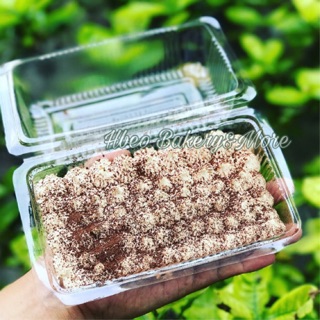 Hộp nhựa đựng bánh bông lan H04(100 cái)