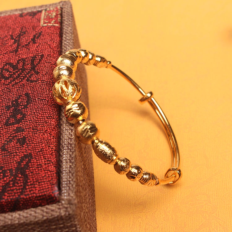 Vòng Tay Mạ Vàng 24k Đính Hạt