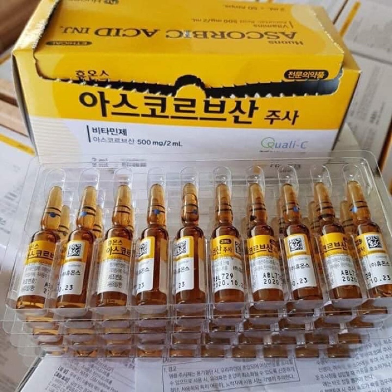 Vitamin C Hàn căng mịn đẹp, tách lẻ 1 ống