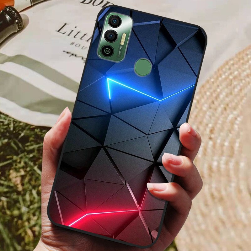 Ốp Lưng phủ bóng họa Tiết 3d Tecno pova 2 3 park 7 7T Park 6 go Spark 8c