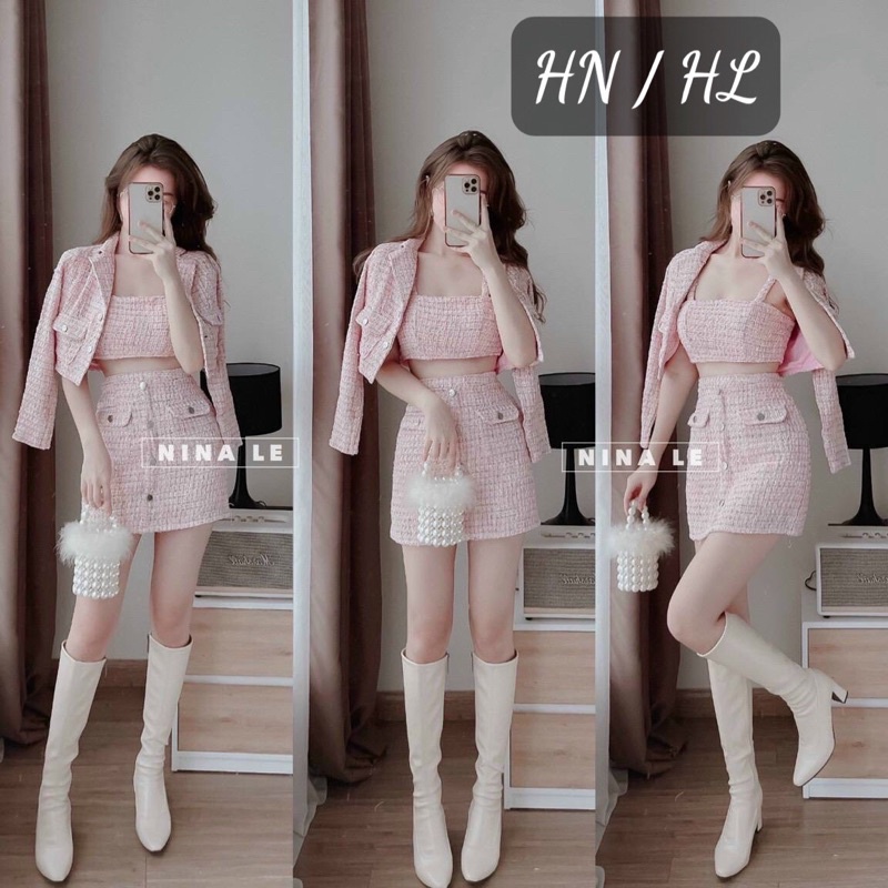 Bộ sét dạ hồng