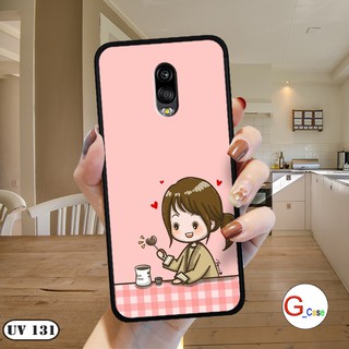 Ốp lưng Samsung Galaxy J7 Plus nhám viền dẻo