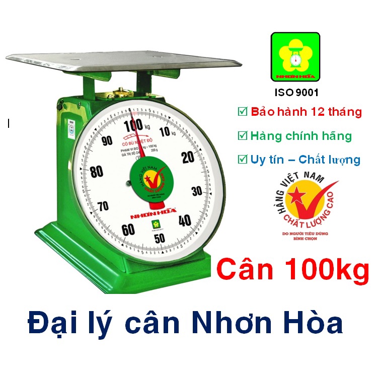 Cân Nhơn Hòa 100 Kg chính hãng