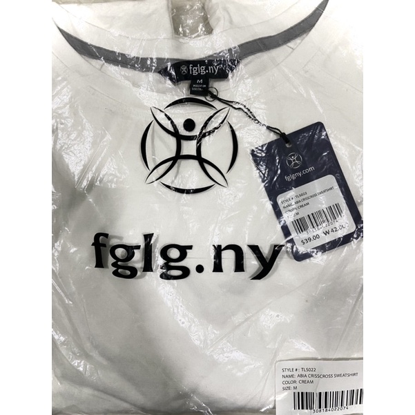 Áo đan chéo vải nỉ da cá FGLG.NY xuất Hàn  - Thanh lý vnxk