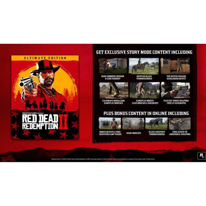 Bộ 2 Đĩa Dvd Game Red Dead Redemption Phiên Bản Tối Đa 112gb