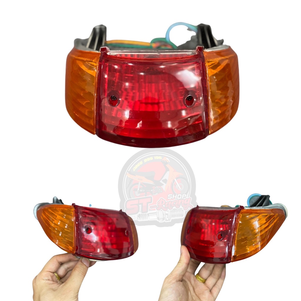 Cụm đèn hậu Wave Wave Thái, Wave ZX kèm bóng