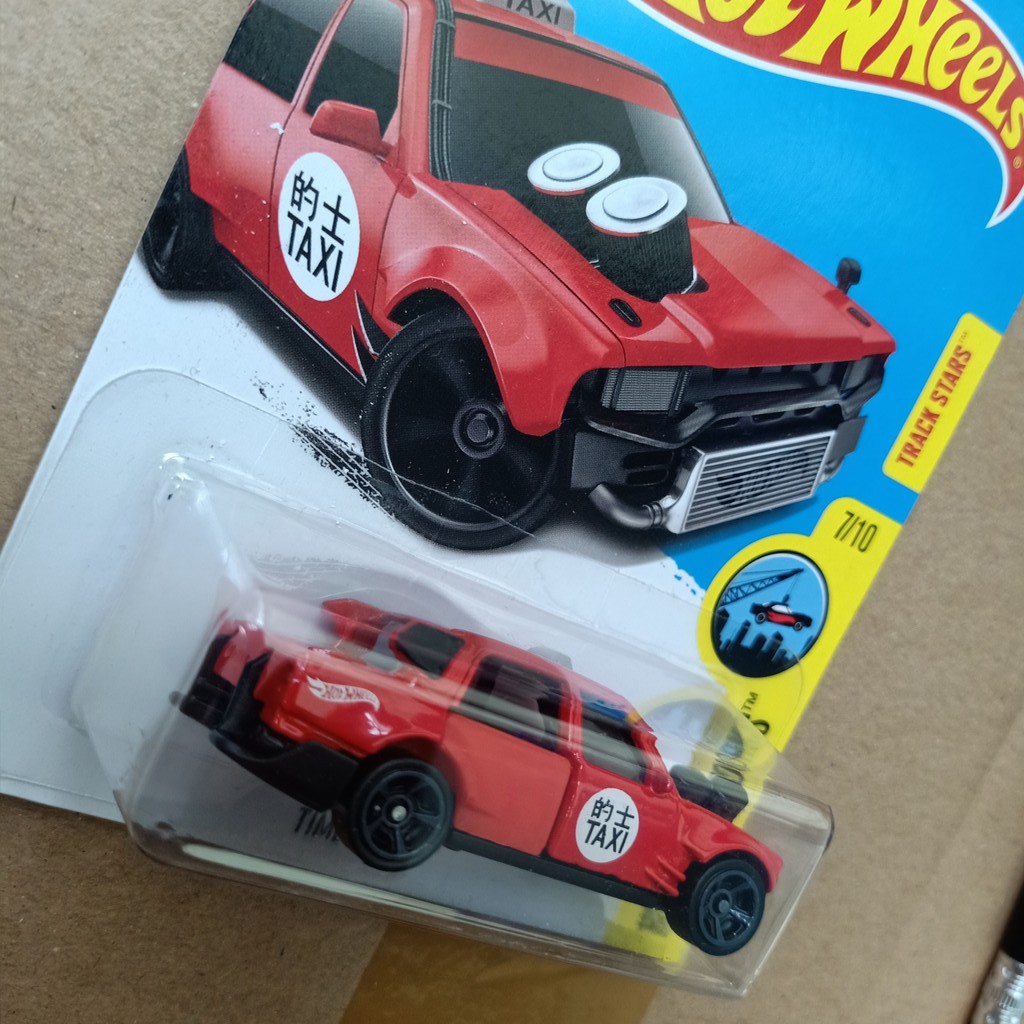 🔥🔥 NEW🔥🔥 MÔ HÌNH XE Hot wheels hotwheels Time Attaxi 7/10 - Hot City Works Hàng Chính Hãng (Nguyên Vỉ 2015)