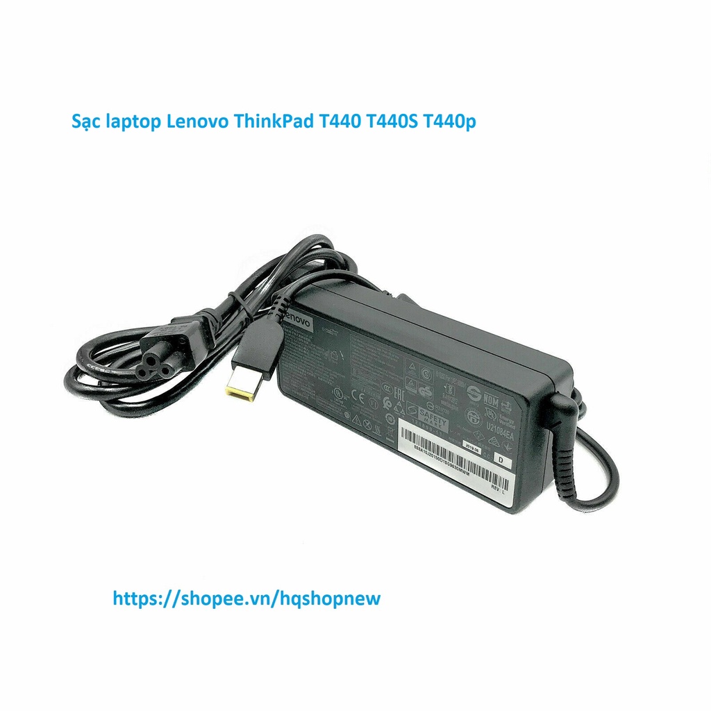 ⚡️[Sạc zin] Sạc laptop Lenovo ThinkPad T440 T440S T440p 20V - 2.25A - 3.25A - 45W - 65W chân vuông USB