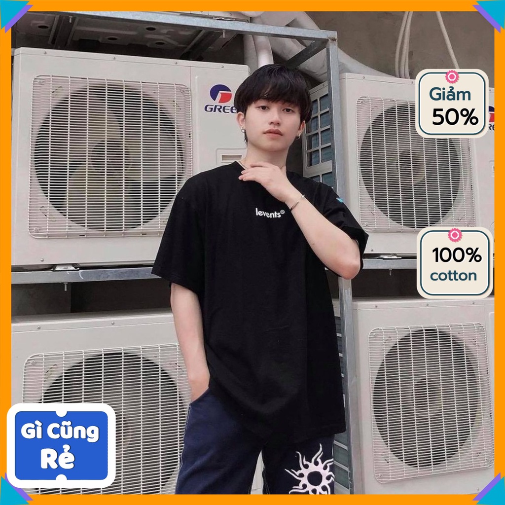 Áo phông tay lỡ nam nữ Levents AT37, áo thun unisex form rộng chất cotton mát mịn thấm hút mồ hôi in hình | BigBuy360 - bigbuy360.vn