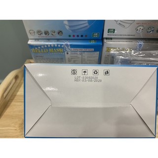 KHẨU TRANG Y TẾ HELLO MASK 4 LỚP (hộp 50 cái)