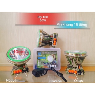 Đèn đội đầu pin khủng
