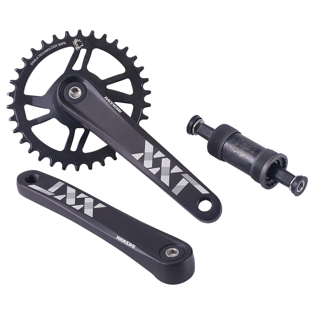 Đĩa Bánh Răng Xe Đạp Leo Núi XXT 36T 7/8/9/10/11 Tốc Độ GX NX 170MM Bằng Hợp Kim Nhôm Kèm BB