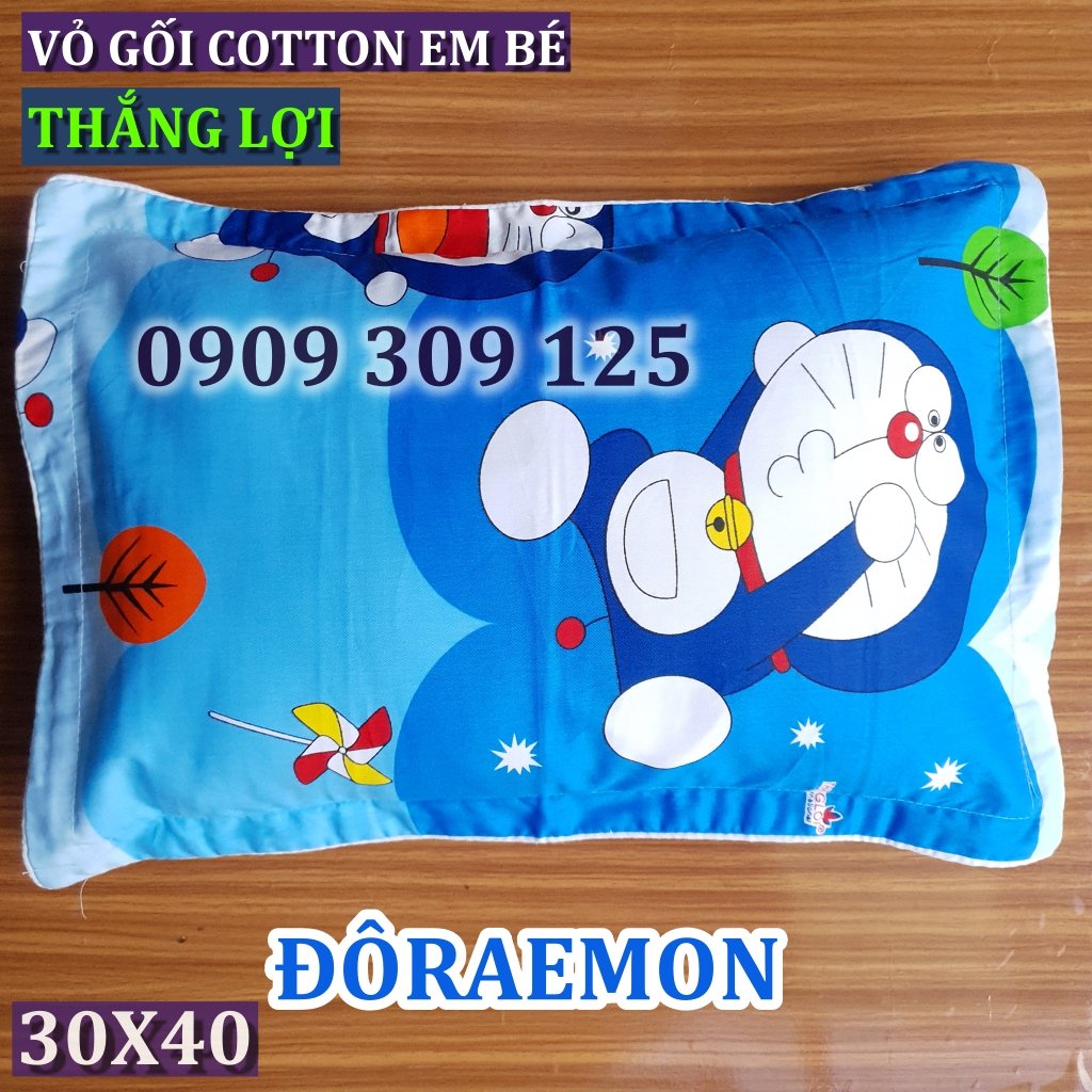 áo gối , vỏ gối cotton Thắng lợi 30x40 cho bé (ảnh thật) | BigBuy360 - bigbuy360.vn