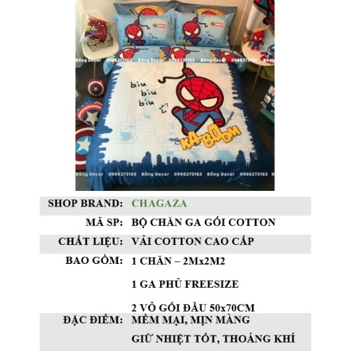 Bộ Chăn Ga Gối Cotton 100% Disney Cho Bé Cao Cấp