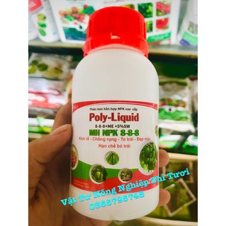 Phân bón rong biển Haifa Poly-liquid (8.8.8.5%sw) - chính hãng Isarael