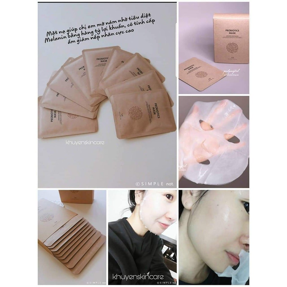 [Mã 77FMCGSALE1 giảm 10% đơn 250K] MẶT NẠ PROBIOTIC VT - MẶT NẠ CHỨA HÀNG TỈ LỢI KHUẨN | BigBuy360 - bigbuy360.vn