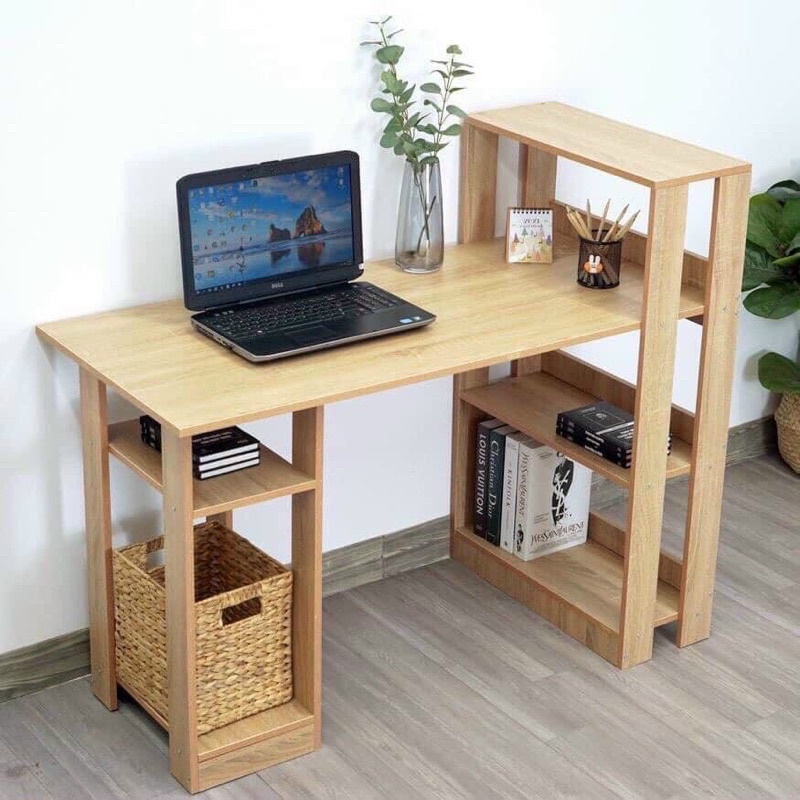 BÀN HỌC, BÀN LÀM VIỆC KÈM GIÁ SÁCH
