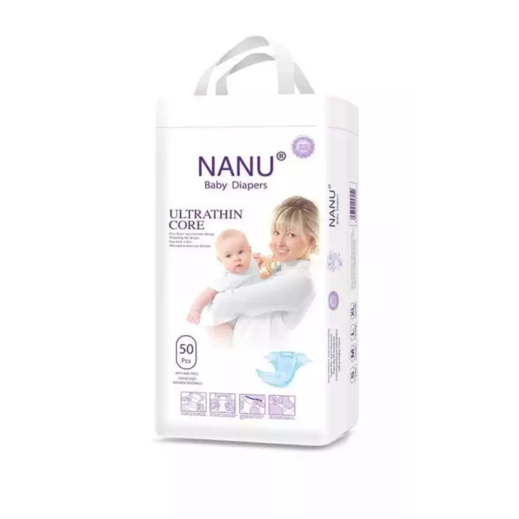 Bỉm quần Nanu M/L/XL/XXL/XXXL 50c, 100c