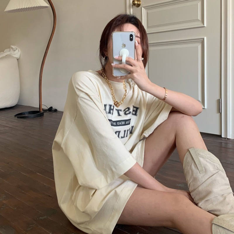 Áo thun nữ form rộng tay ngắn Emilyshop