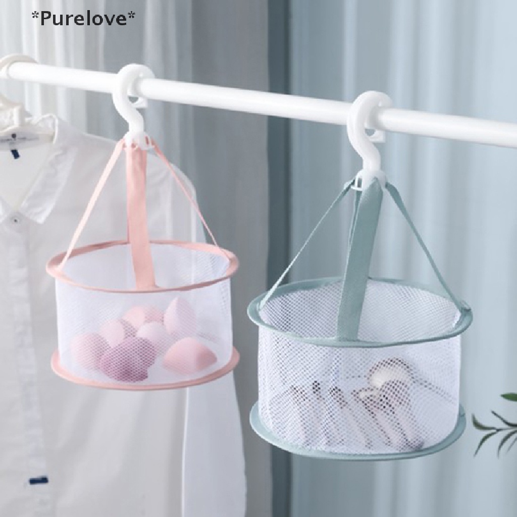 Túi Lưới Phơi Khô Cọ Trang Điểm Tiện Dụng