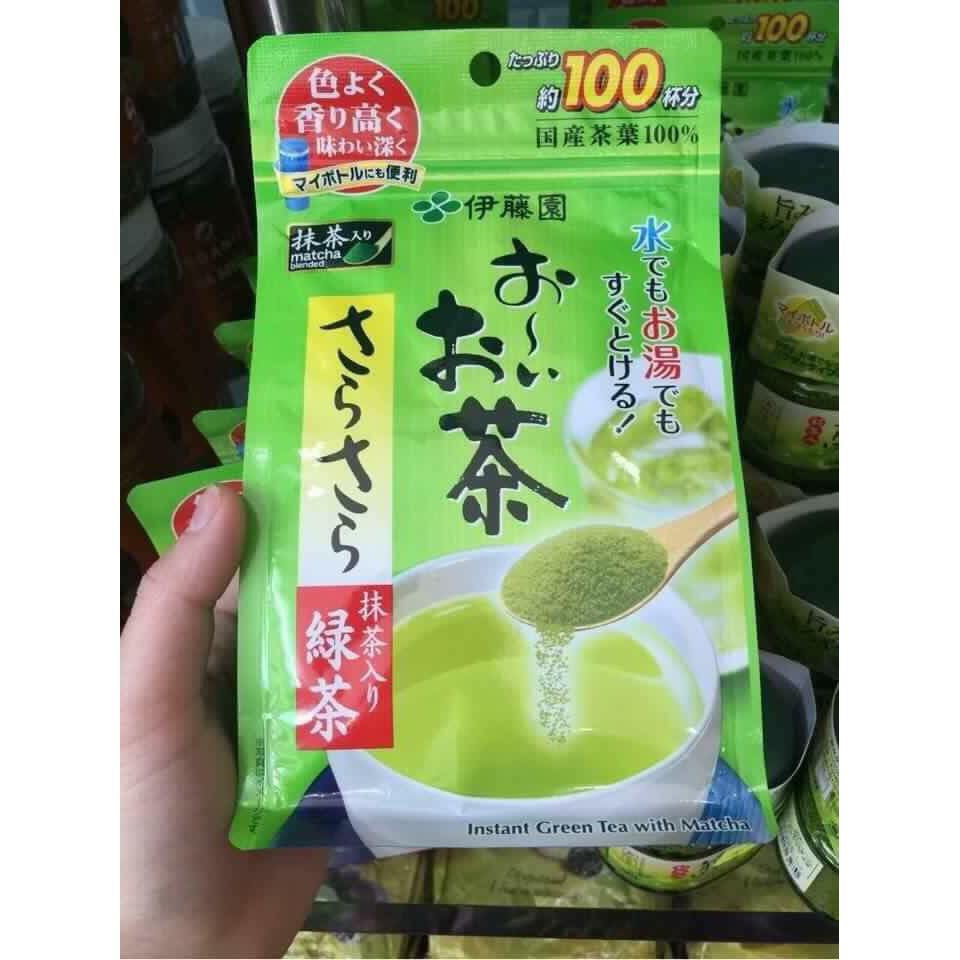 Bột Trà matcha, trà xanh matcha nguyên chất Nhật Bản nội địa