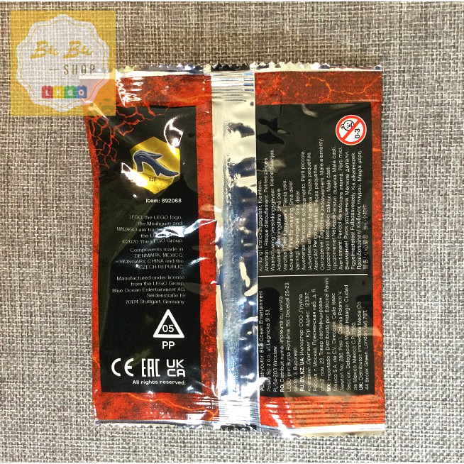 Lego Ninjago 892068 - Richie foil pack - Bộ xếp hình Lego Nhân vật Richie