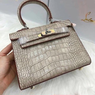 Túi hm kelly vân đá sang chảnh