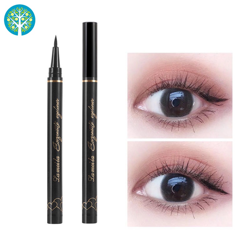 [Hàng mới về] Bút kẻ mắt nước màu đen trang điểm lâu trôi