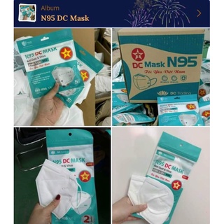 (Combo 50 cái ) Khẩu trang N95 DC MASK Kháng khuẩn