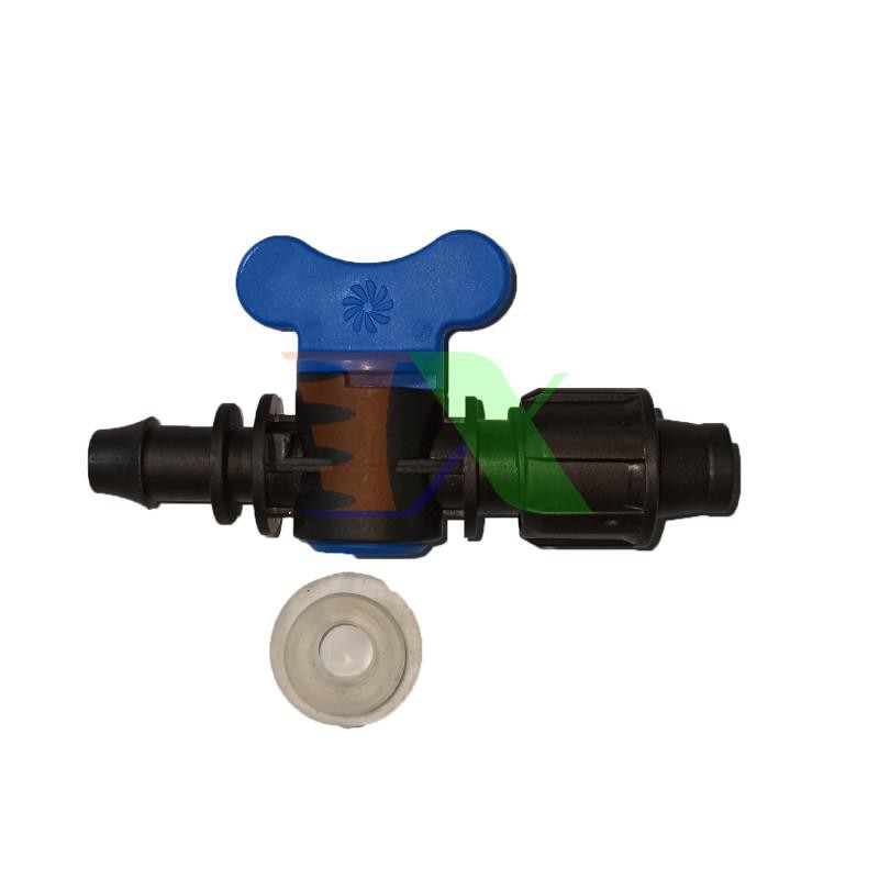 Khởi thủy van khóa dành cho băng nhỏ giọt Φ16 KVB-16, Khởi thủy cho ống PVC PE HDPE LDPE Φ16
