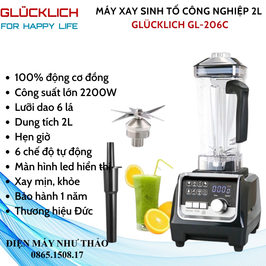 Phụ kiện máy xay sinh tố 2L 5L các hãng GLUCKLICH GEMAT OGAWA OSAKA TAKAIPRO