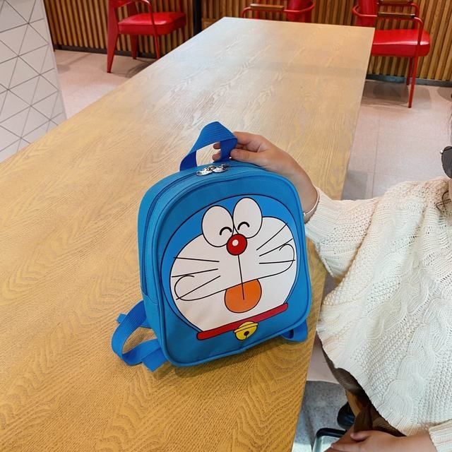 Ba Lô Đi Học Siêu Nhẹ In Họa Tiết Hoạt Hình Doraemon Dễ Thương Cho Bé Mẫu Giáo
