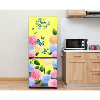 DECAL DÁN TỦ LẠNH 10 TẤM (60 X 130)