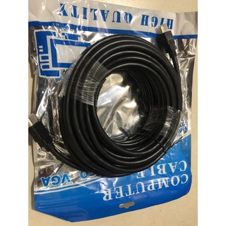 Cáp HDMI chuẩn 1.4 đen tròn 15m