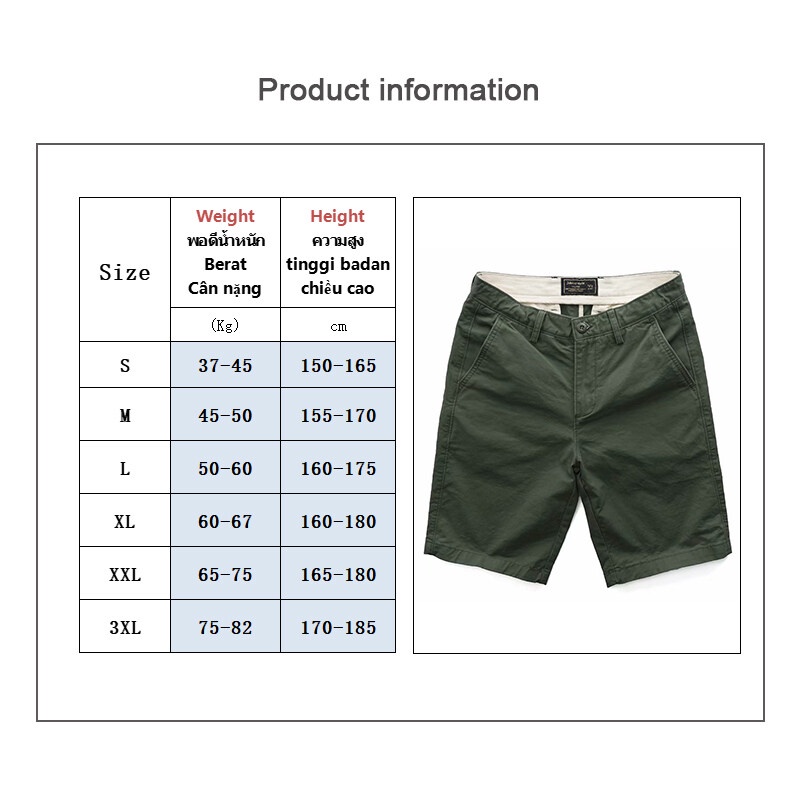 Quần short AOKANG cotton co giãn tốt màu trơn phối túi hộp thời trang cho nam