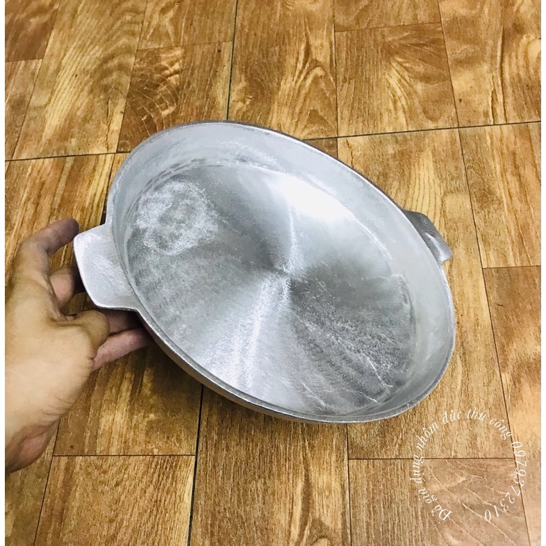 CHẢO GANG NƯỚNG THỊT CỠ LỚN SIZE 30CM TRƠN