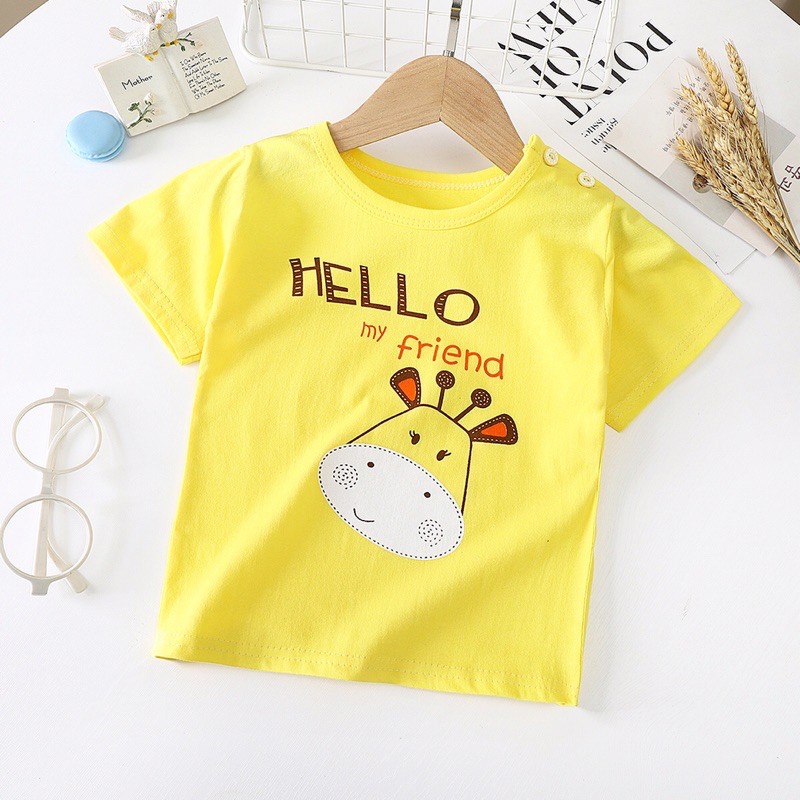 Áo Phông cho Bé Trai Bé gái hoạ tiết xinh xắn đáng yêu