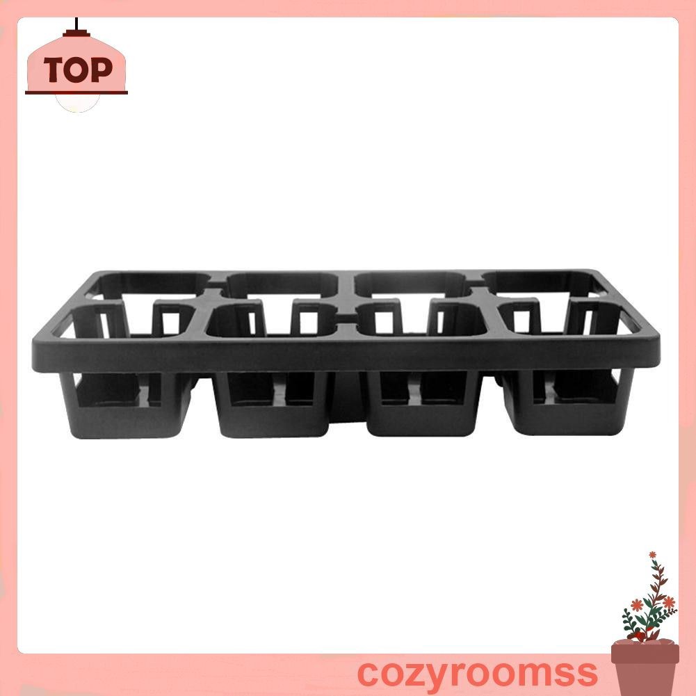 Chậu nhựa trồng cây 8 lỗ tiện dụng