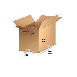 Hộp carton đóng hàng- Hộp ship cod  25x22x20 Giá siêu rẻ