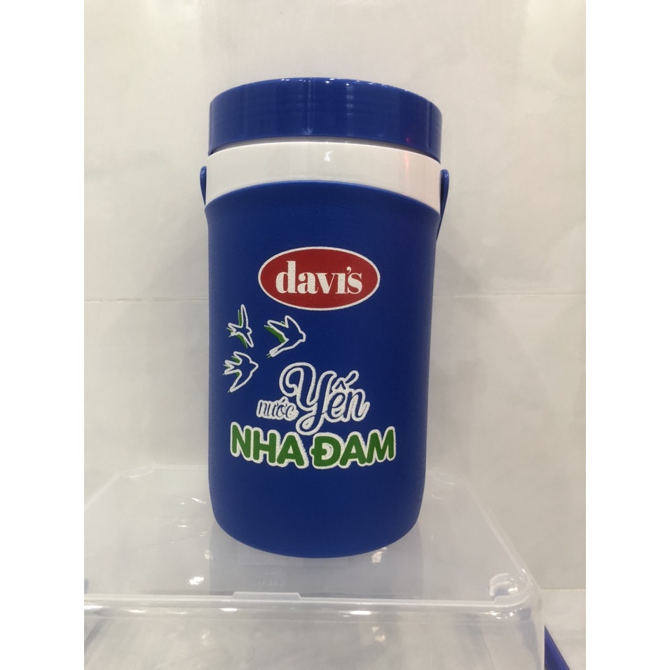 Bình Giữ Nhiệt 4 lít Dương Davis Có Quai Xách Có Vòi Nhựa Duy Tân