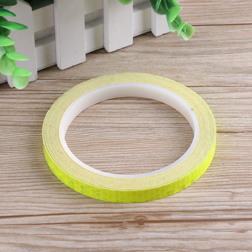 800cm chống nước huỳnh quang an toàn xe đạp mtb dán phản quang