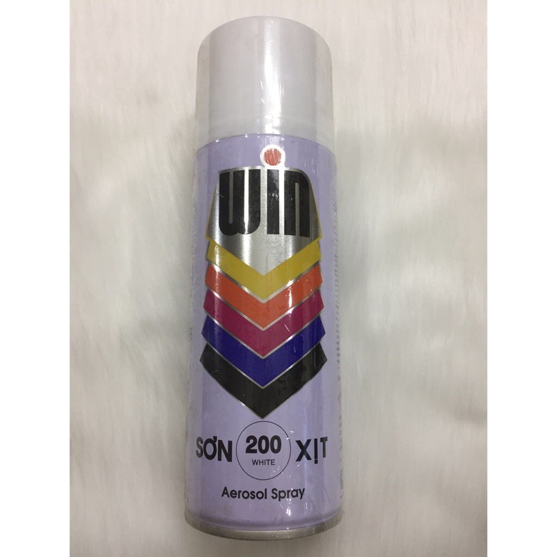 sơn xịt WIN màu(bạc,xanh,đỏ,trắng,đen,...)