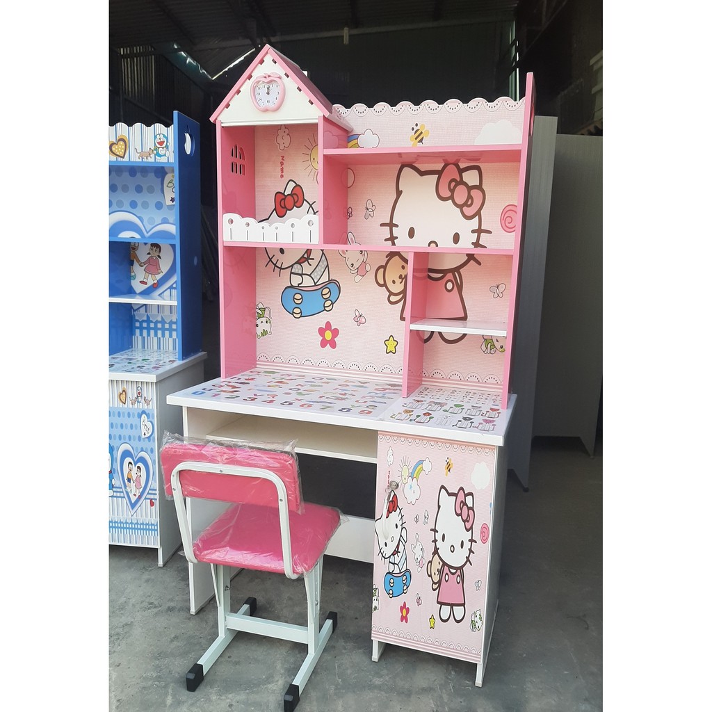 Bàn học sinh nhựa in hình Hello Kittty cho bé gái, giao hàng nhanh | BigBuy360 - bigbuy360.vn